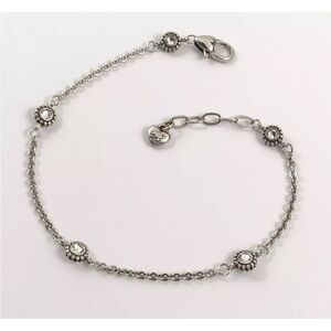 BRIGHTON TWINKLE ANKLET SILVER